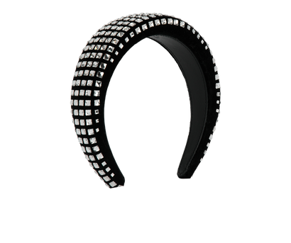 Burberry Crystal Embellished Headband, front view
